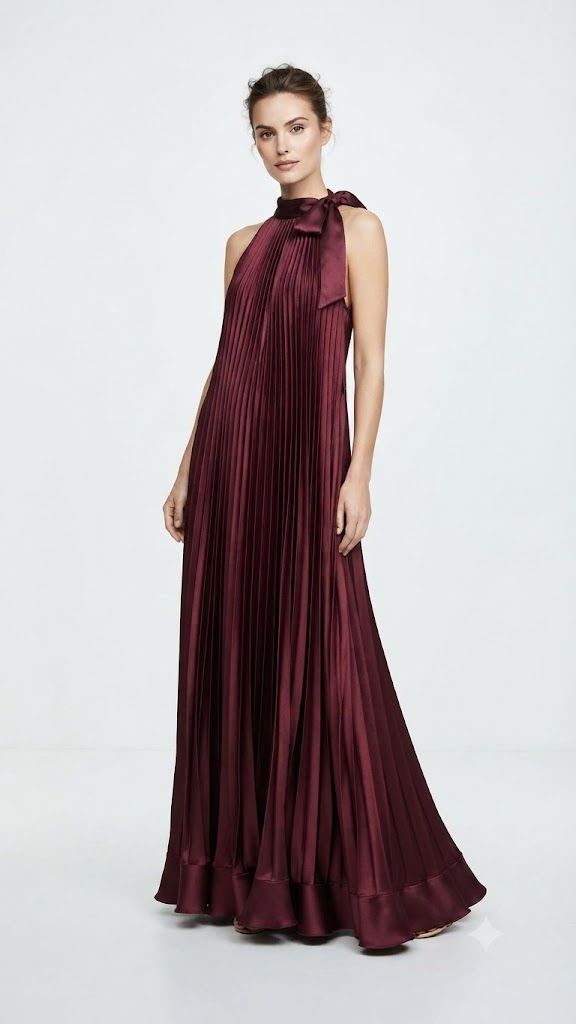 Midnight Burgundy Elegance